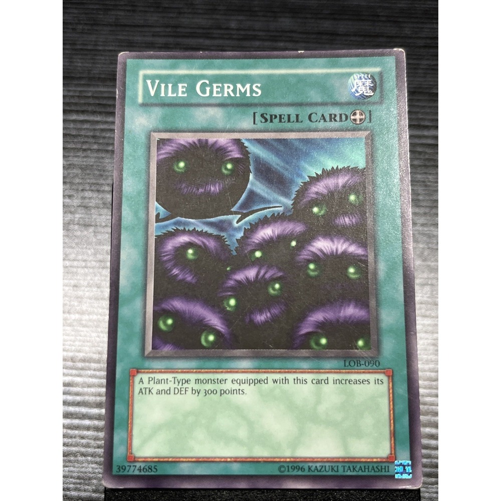 Vile Germs LOB-P090 Yu-Gi-Oh! Common‎ – Lightly Played